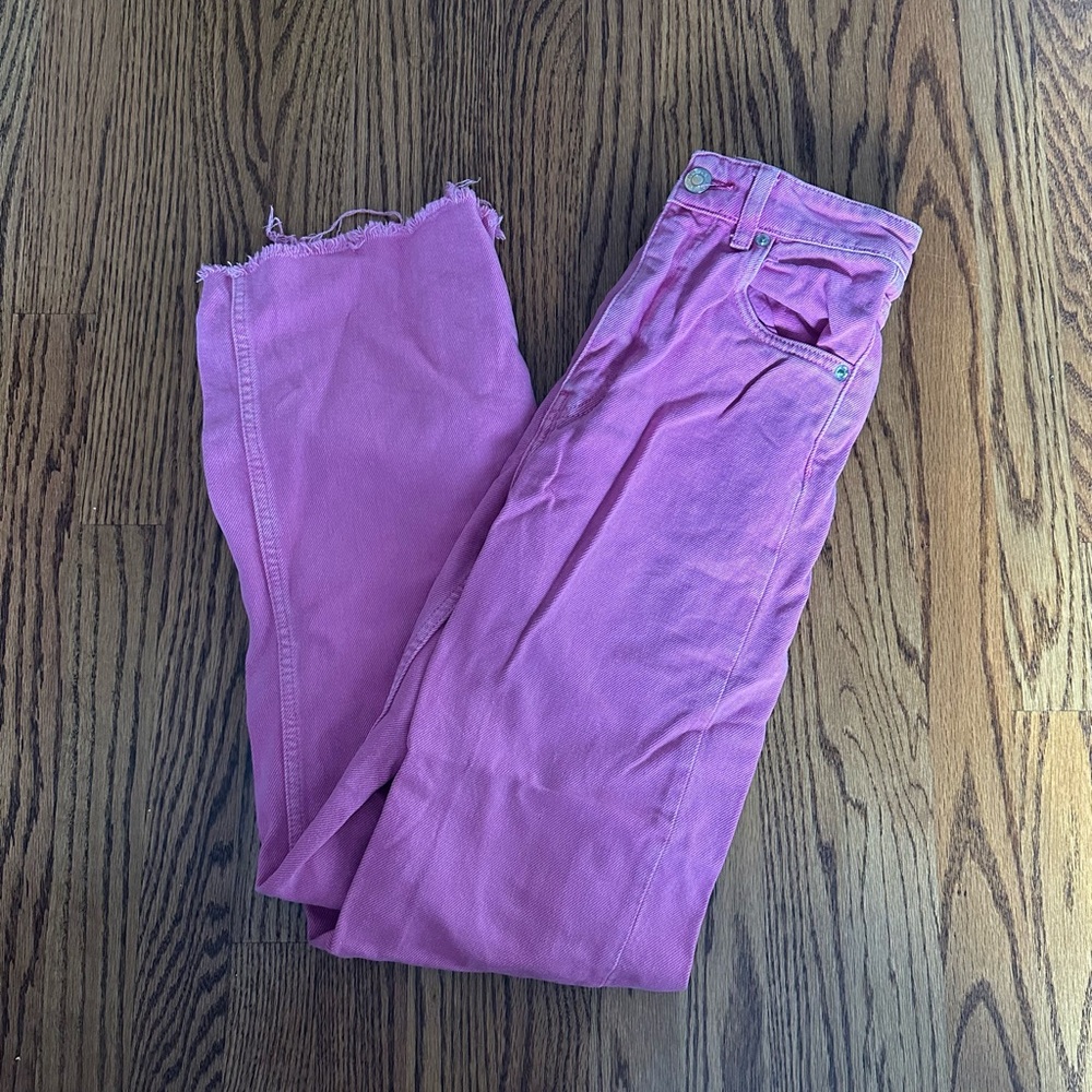 Zara Pink Jeans